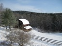 image for photo: view of barn from house